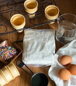 Ice Cream Cone Cupcakes Ingredients