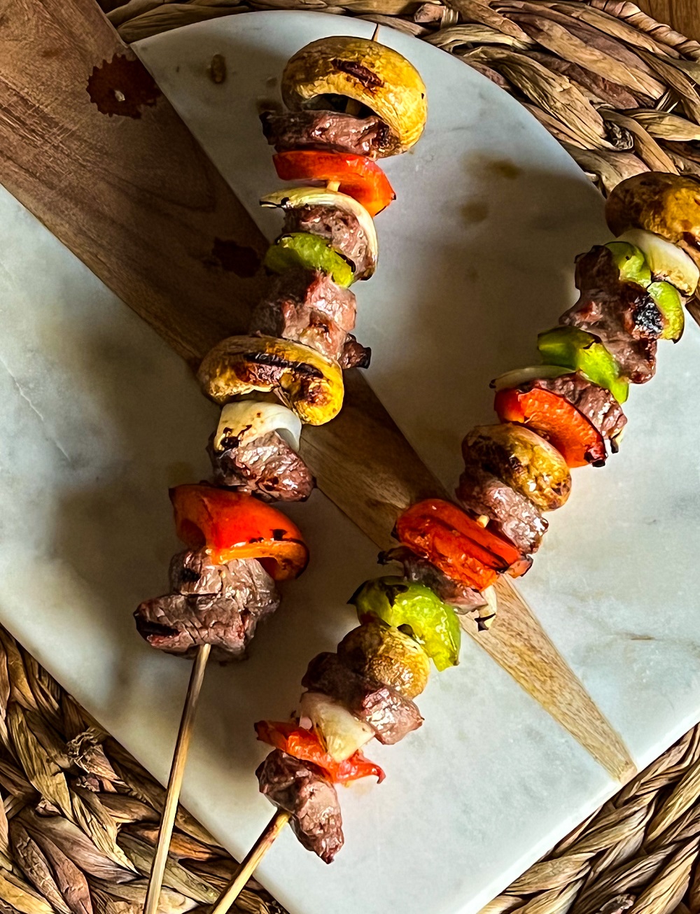 new york steak shish kabobs