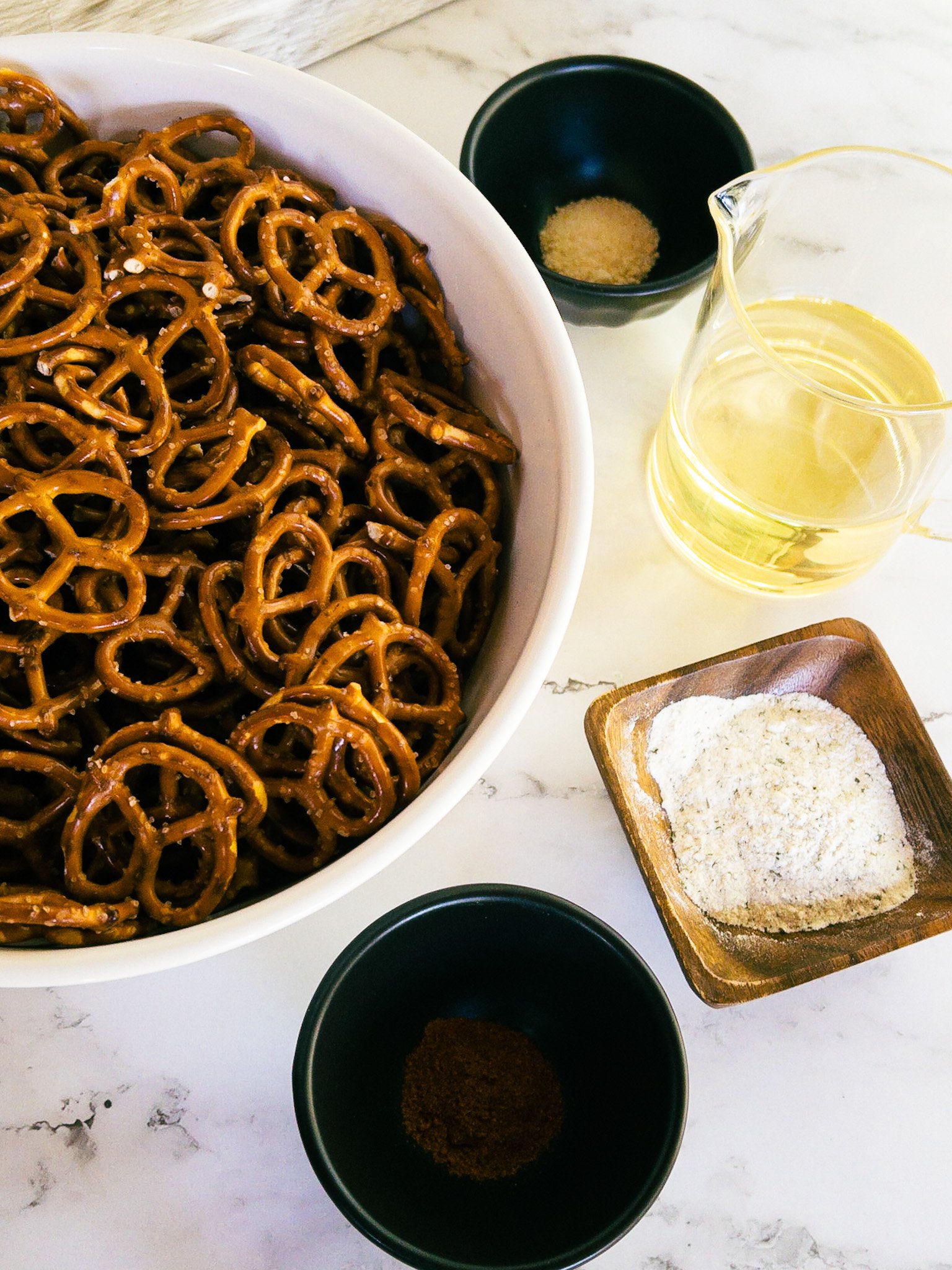 Seasoned Pretzels Ingredients