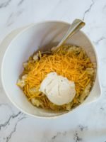 potatoes and cheese