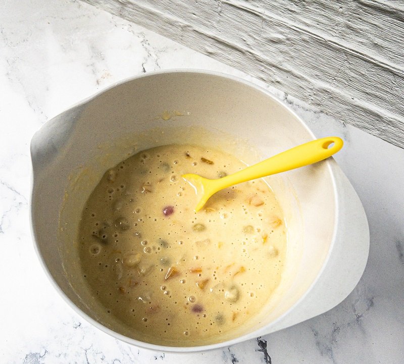 fruit cocktail cake batter