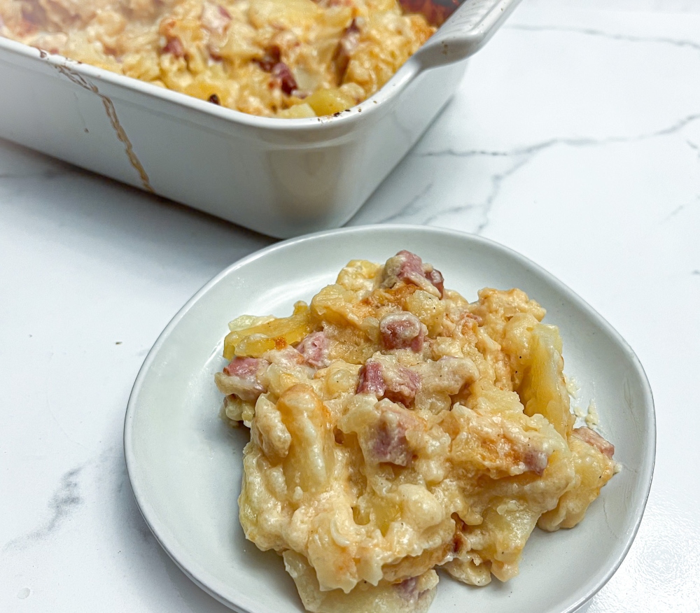 Scalloped Potatoes and Ham