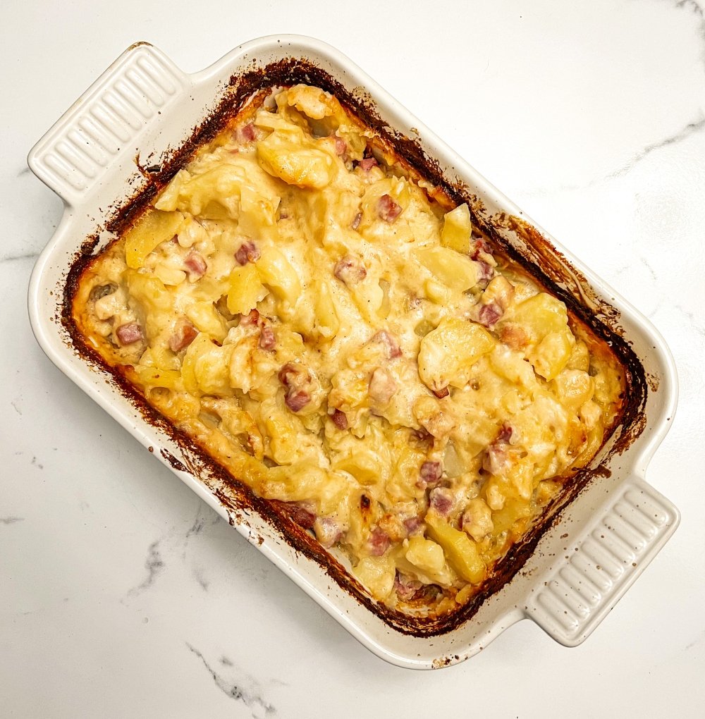 Scalloped Potatoes cooling