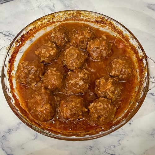 Porcupine Meatballs