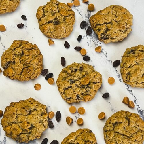 Oatmeal Raisin Butterscotch Cookies