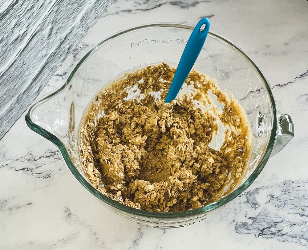 Oatmeal cookies with oatmeal