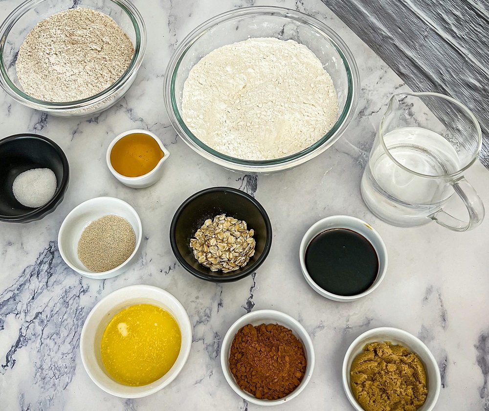 Brown Bread ingredients