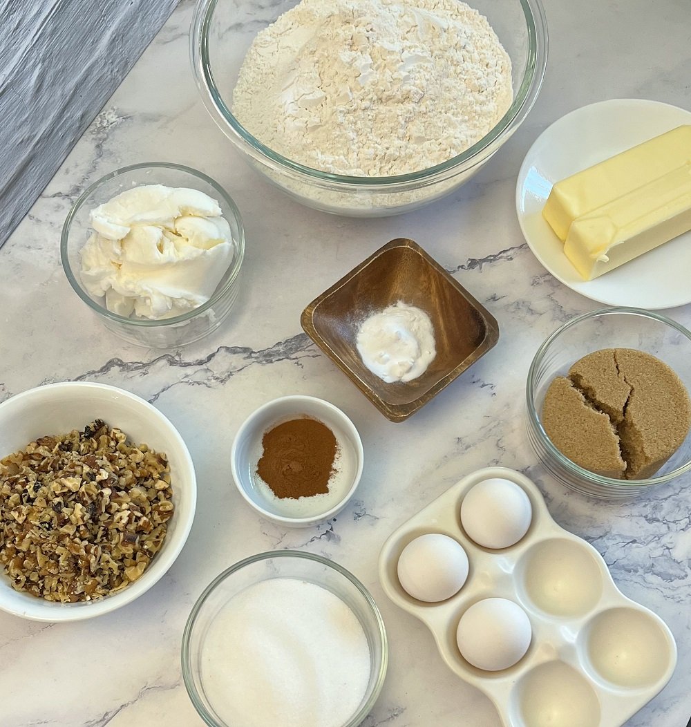 Icebox Cookie Ingredients