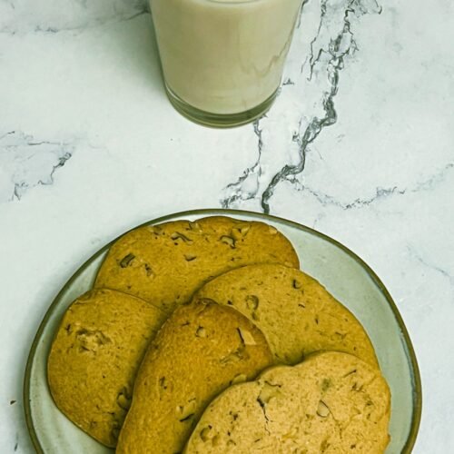 Icebox Cookies on a plate