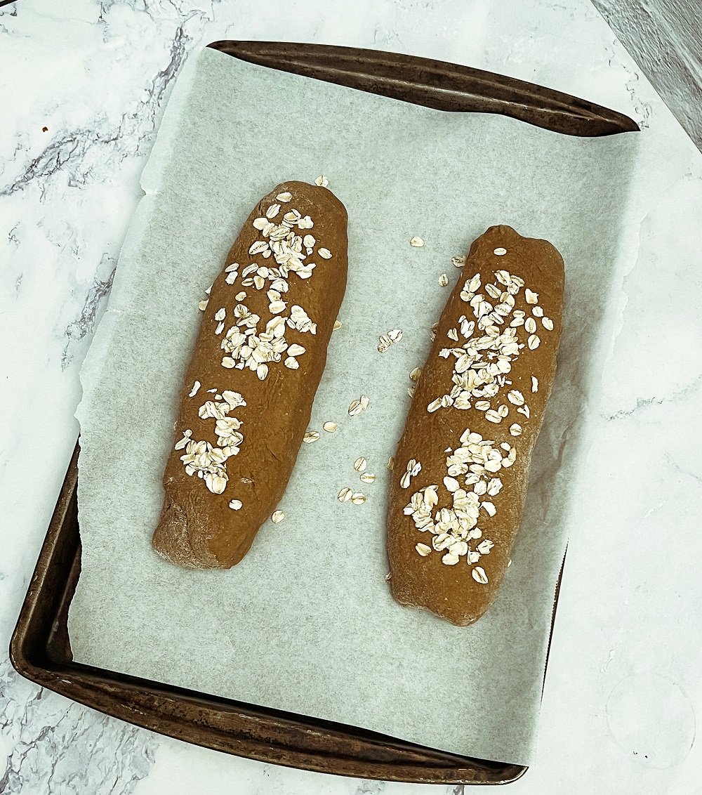 brown bread loaves