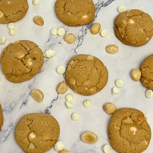 White Chocolate Macadamia Nut Cookies