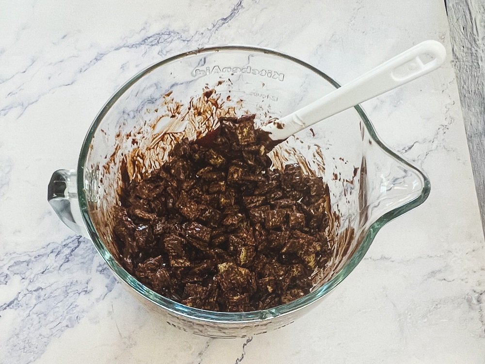 rice chex in chocolate