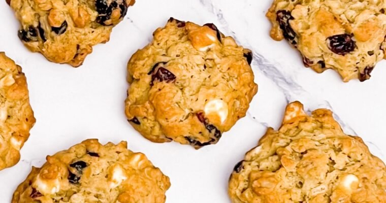 Cranberry White Chocolate Cookies