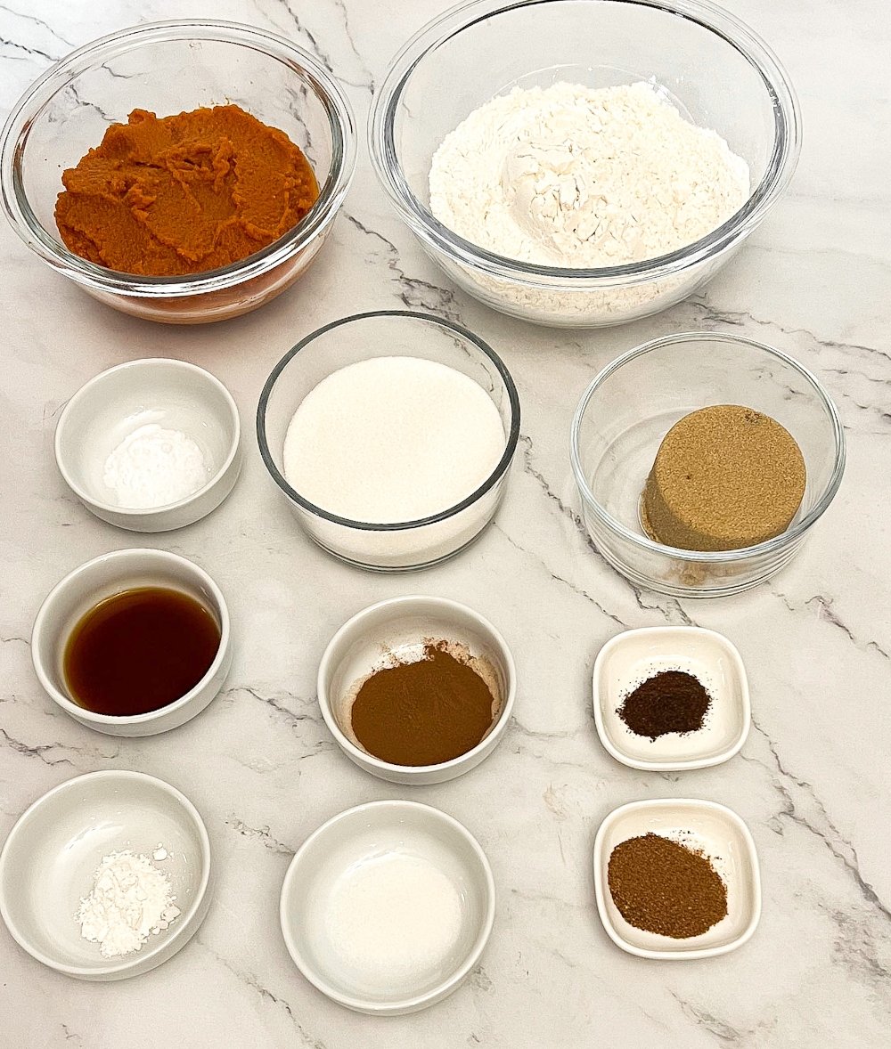 pumpkin bread ingredients