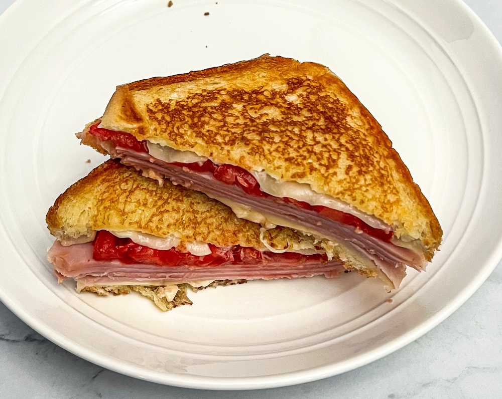 Grilled Ham and Cheese Sandwich