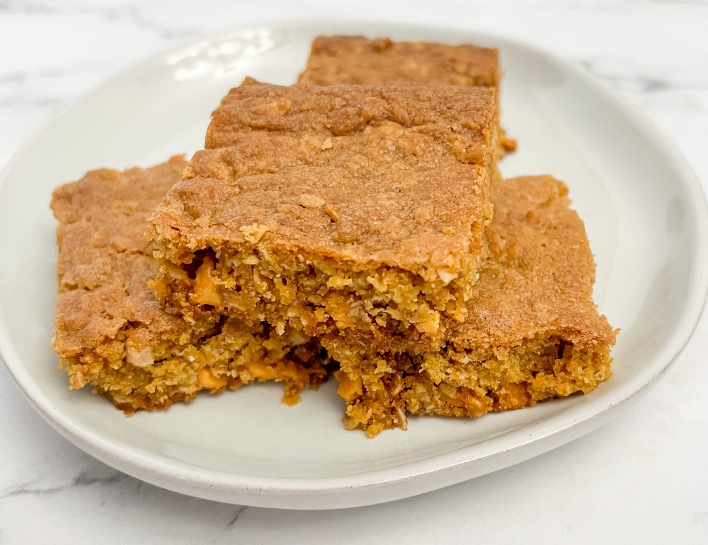 Oatmeal Scotchie Pan Cookies