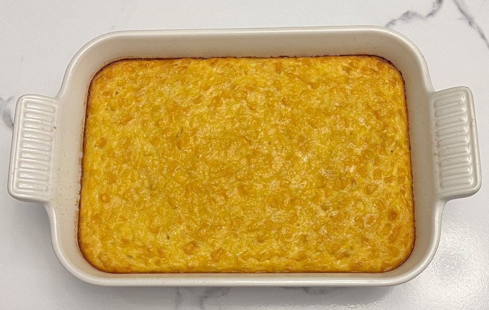 corn casserole baked