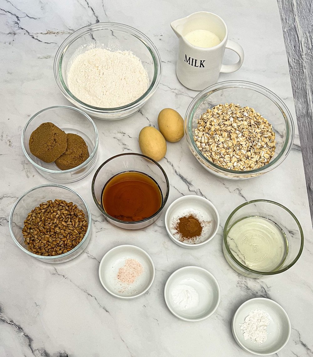 maple brown sugar muffin ingredients