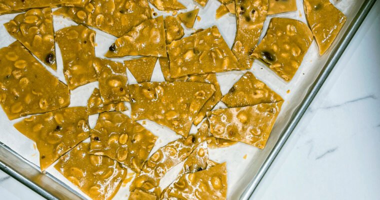 Homemade Peanut Brittle