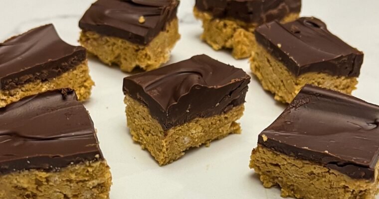 Homemade Reese’s Peanut Butter Bars