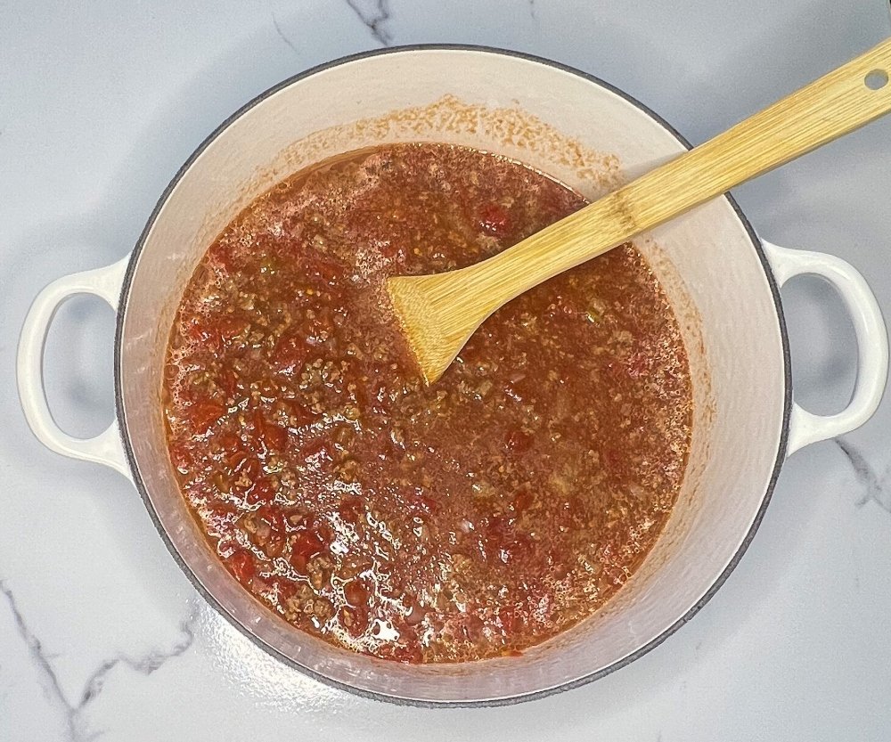 chili with tomatoes