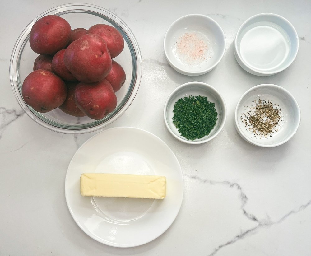 Parsley Buttered Potatoes Ingredients