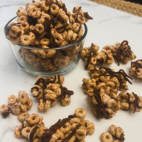 Honey Nut Cheerios and Chocolate Bar