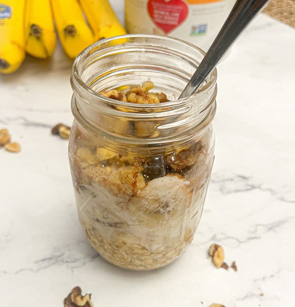 Banana Nut Overnight Oats