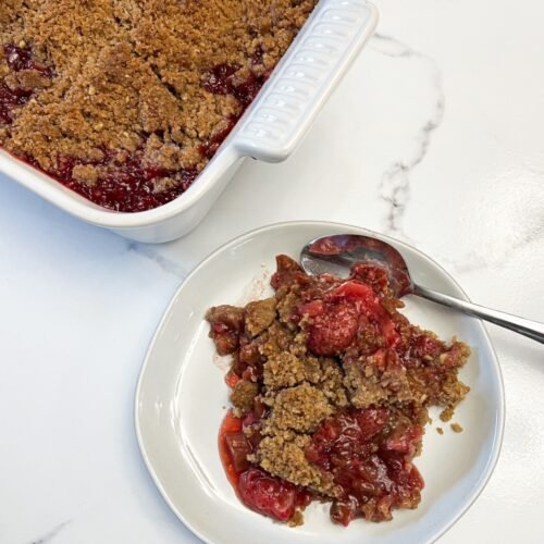 Rhubarb Crisp