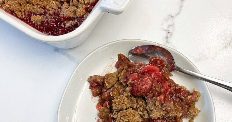 Rhubarb Crisp