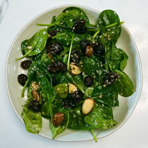 Cranberry Spinach Salad