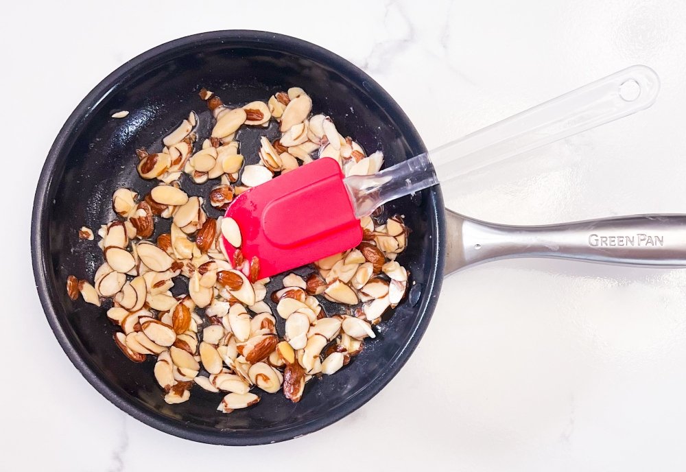 Toasting Almonds 