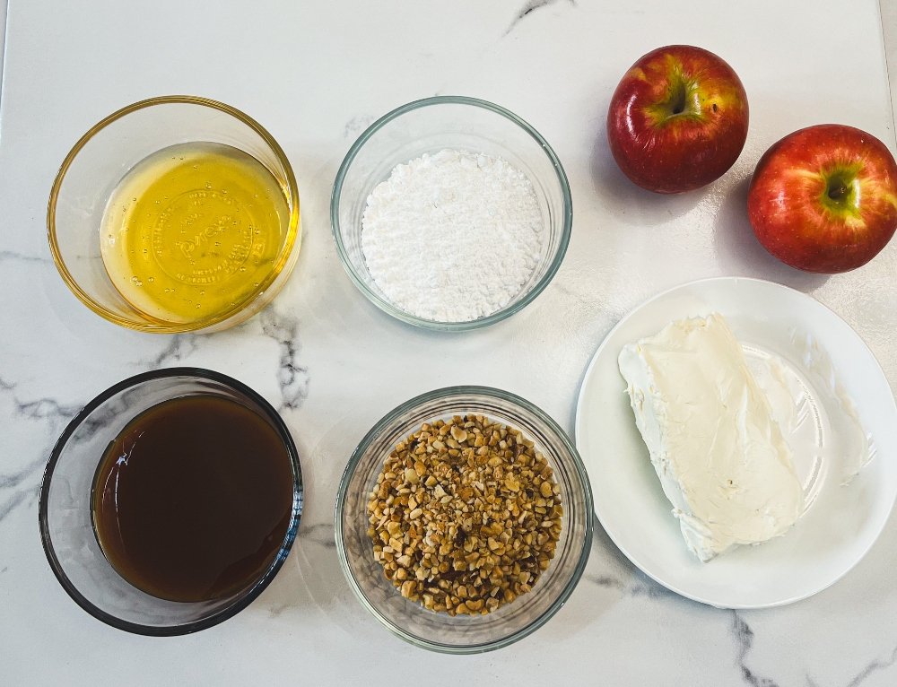 Caramel Apple Dip Ingredients