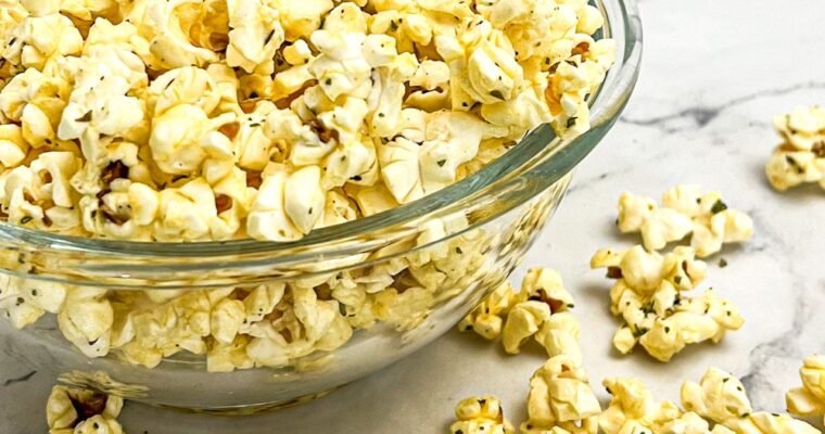 Mediterranean Spiced Popcorn