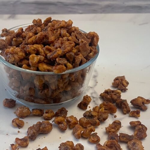 Apple Pie Spiced Walnuts