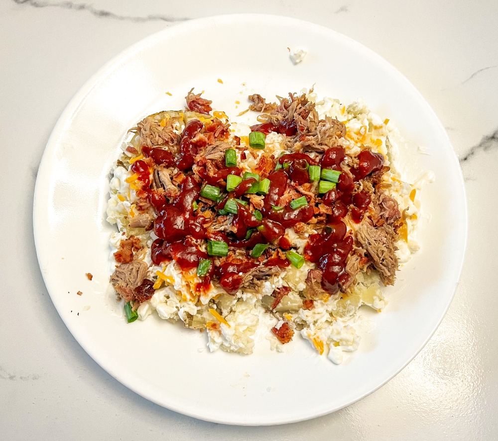 Pulled Pork Baked Potato 