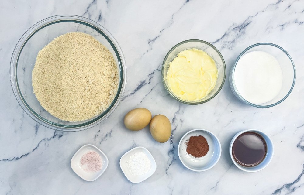 Almond Flour Snickerdoodles Ingredients