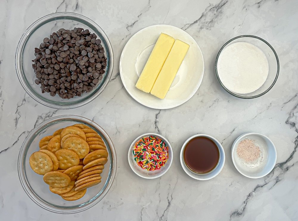 Ritz Cracker Toffee Ingredients