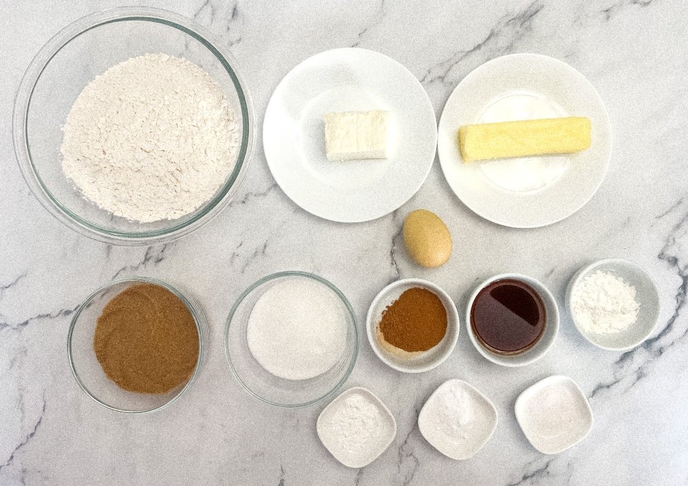 Churro cookie ingredients