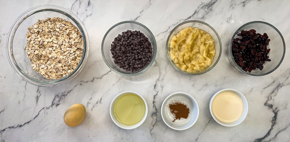 Banana Breakfast Cookie Ingredients