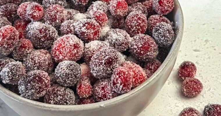 Sugared Cranberries