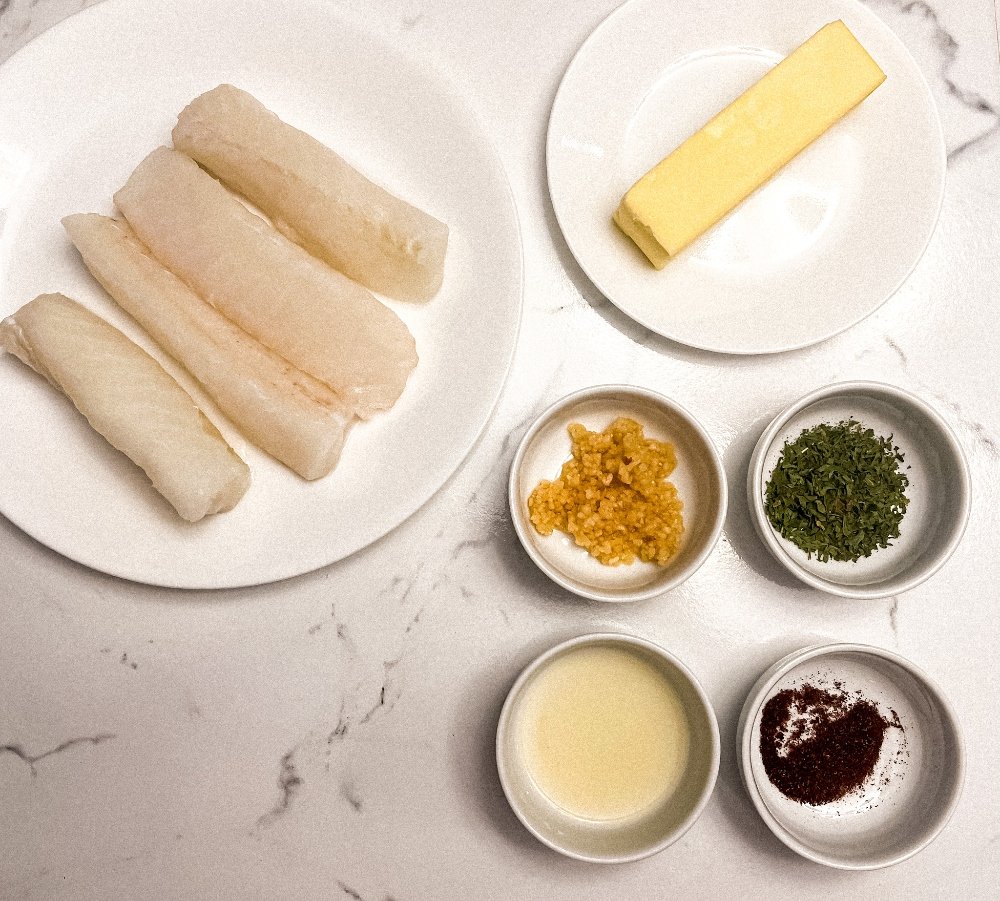 Baked Cod Ingredients