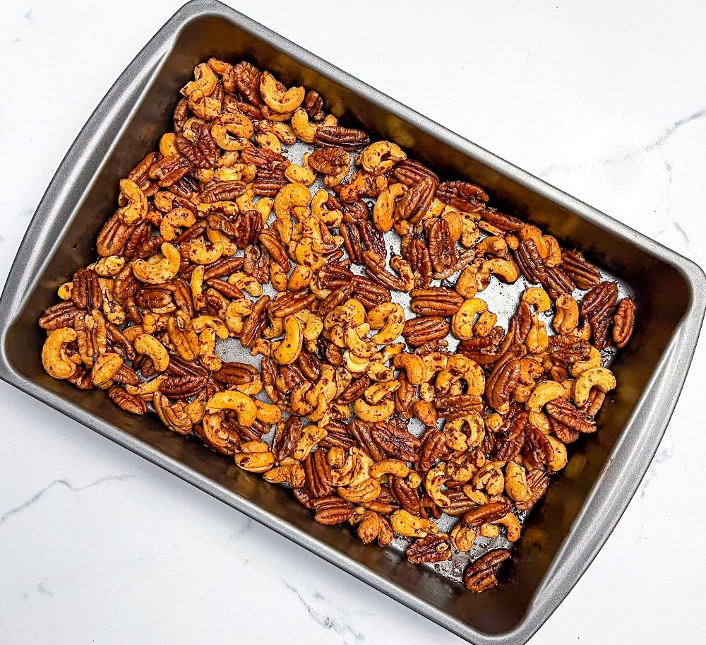 Cooling Savory Mixed Nuts