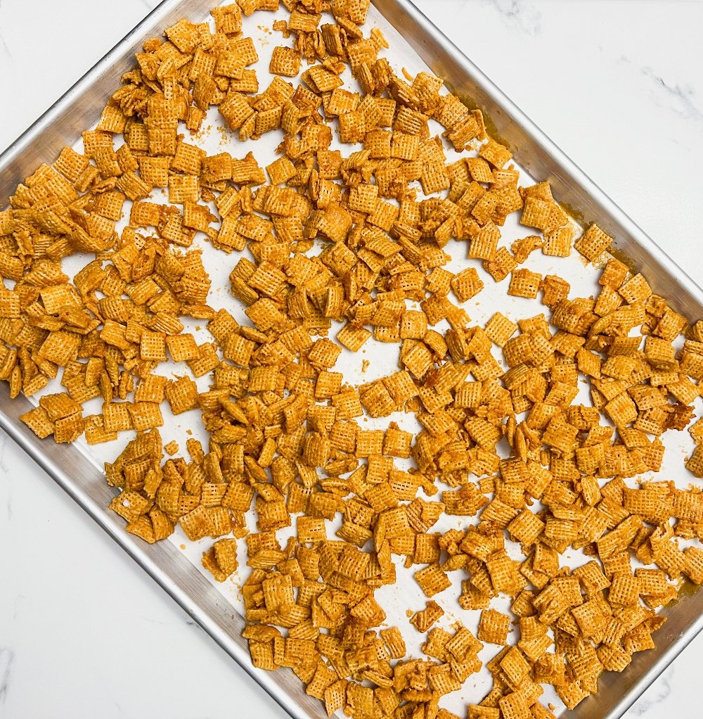 Cooling caramel chex crunch