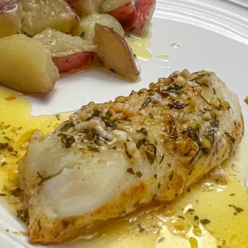 Oven Baked Cod Fillets